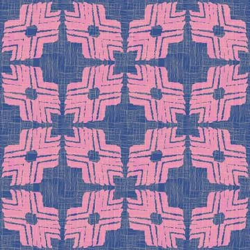 Abstract geometric seamless vector pattern Stock Illustration