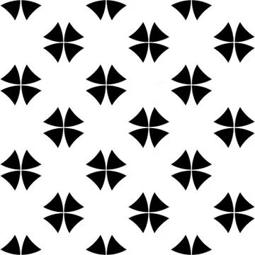 Abstract Geometric Seamless Vector Print Pattern Stock Illustration