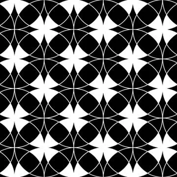 Abstract Geometric Seamless Vector Print Pattern Stock Illustration