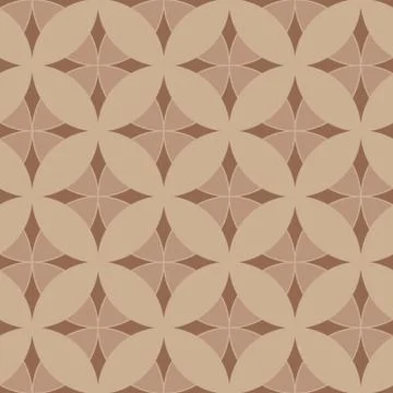 Abstract Geometric Seamless Vector Print Pattern Stock Illustration