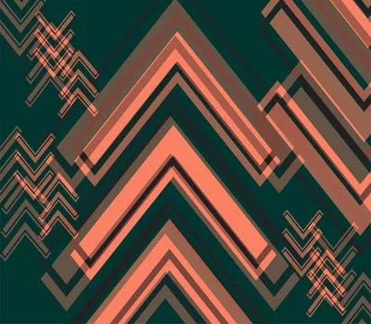 Abstract geometric shape and elements background. Stock Illustration