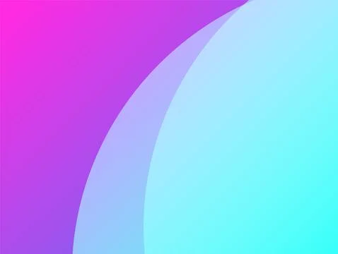 Abstract geometric shape background. Cool flat vector design Stock Photos