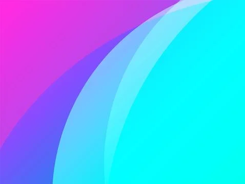 Abstract geometric shape background. Cool flat vector design Stock Photos