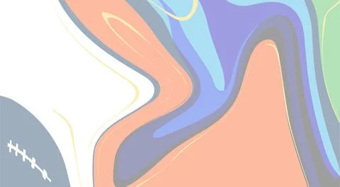 Abstract geometric shape background. Cool flat vector design Stock Photos