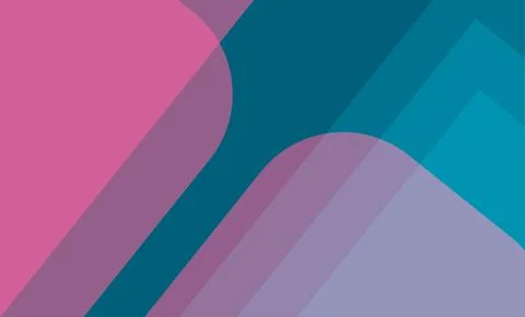 Abstract geometric shape background. Cool flat vector design Stock Photos