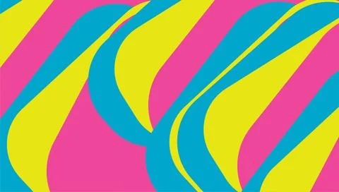 Abstract geometric shape background. Cool flat vector design Stock Photos