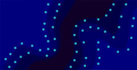 Abstract geometric shape background. Cool flat vector design Foto stock