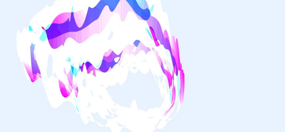Abstract geometric shape background. Cool flat vector design Stock Photos