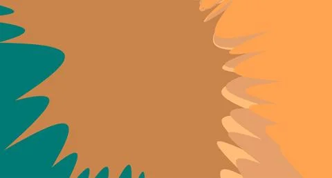 Abstract geometric shape background. Cool flat vector design Foto stock