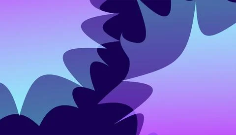 Abstract geometric shape background. Cool flat vector design Stock Photos