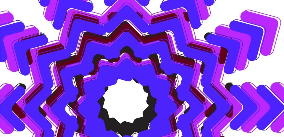 Abstract geometric shape background. Flat design background Stock Illustration