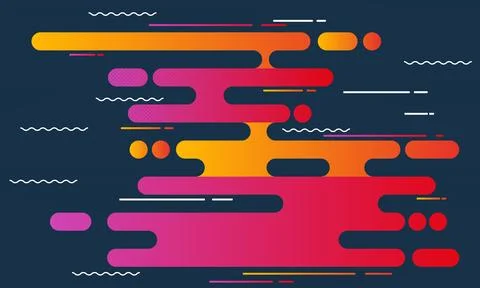 Abstract geometric shape background Illustrazione stock