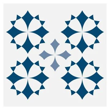 Abstract geometric shape. beautiful decorated geometric background. Stock Illustration