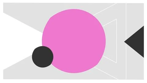 Abstract geometric shape design background vector Stock Illustration