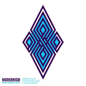 Abstract Geometric Shape Stock-Illustration