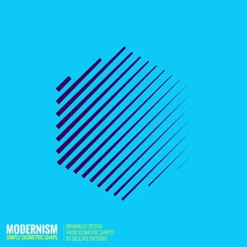 Abstract Geometric Shape Stock Illustration