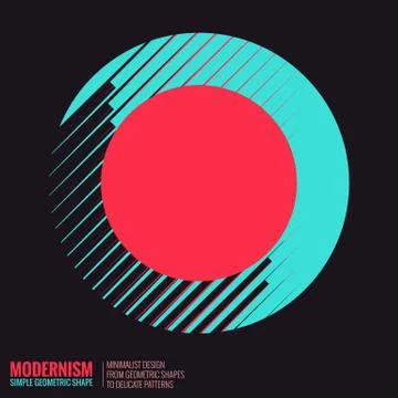 Abstract Geometric Shape Stock Illustration