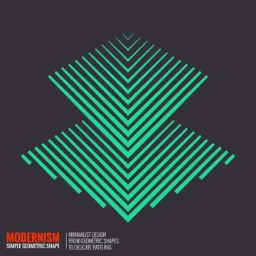 Abstract Geometric Shape Stock Illustration