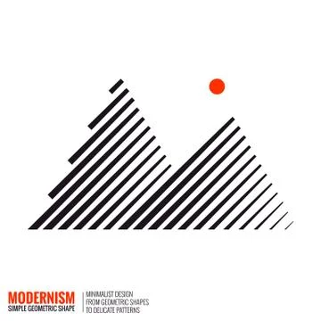 Abstract Geometric Shape Stock Illustration