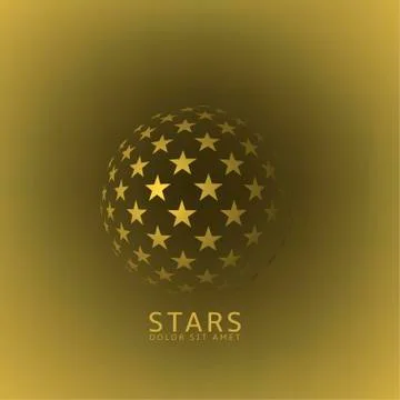 Abstract geometric shape Stock Illustration