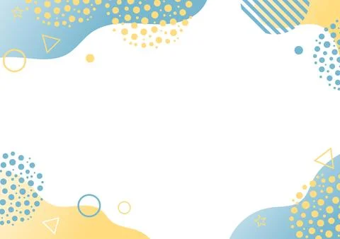 Abstract geometric shape pattern background with gradient winter color, vec.. Stock Illustration