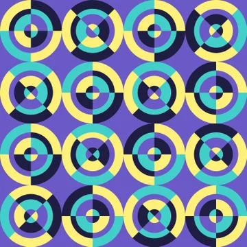 Abstract geometric shape pattern. Stock Illustration