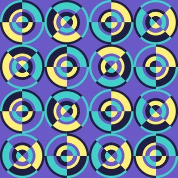 Abstract geometric shape pattern. Stock Illustration