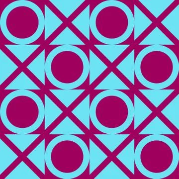 Abstract geometric shape pattern. Stock Illustration