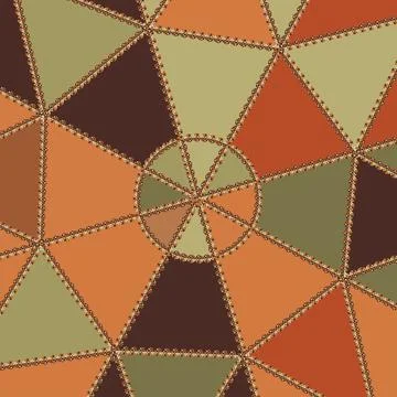 Abstract geometric shape pattern for your projects. Stock Illustration