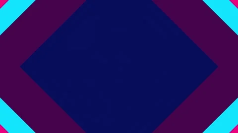 Abstract geometric shape transition featuring expanding colorful rhombus la.. Stock-Footage 343140915