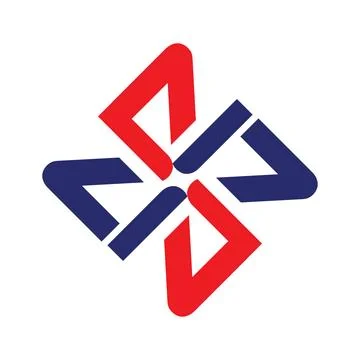 Abstract Geometric Shape Vector Design Stock Illustration
