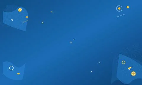 Abstract geometric shapes and dots form a colorful gradient background patter Stock Illustration