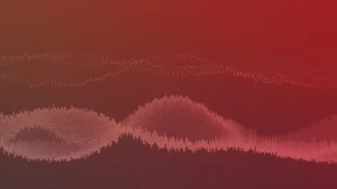 Abstract Geometric Shapes and Glowing Particles Motion Background Loop 库存影片 340899251