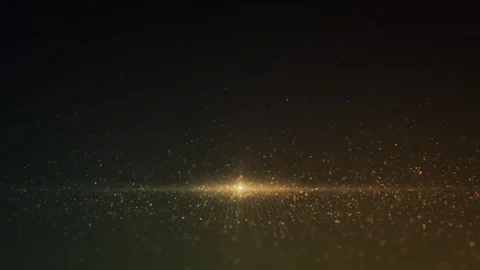 Abstract Geometric Shapes and Glowing Particles Motion Background Loop Stock Footage 340899295