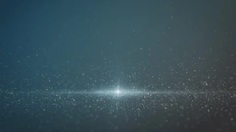 Abstract Geometric Shapes and Glowing Particles Motion Background Loop Video stock 340899301