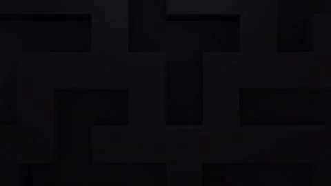 Abstract Geometric Shapes and Glowing Particles Motion Background Loop 库存影片 340899313