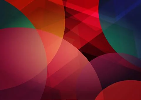 Abstract Geometric Shapes Background Design Stock Illustration