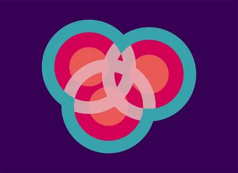 Abstract geometric shapes background features purple hues,. Vector abstract.. イラスト素材