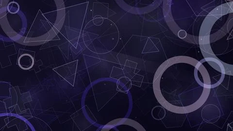 Abstract Geometric Shapes Background Pattern Illustrazione stock
