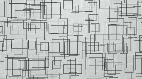 Abstract Geometric Shapes Background Random Motion, 3d Loopable Animation 4k Video stock 66543789