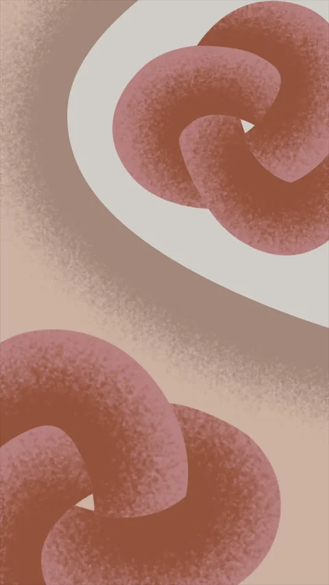Abstract geometric shapes background on a seamless loop Stock Footage 312155639