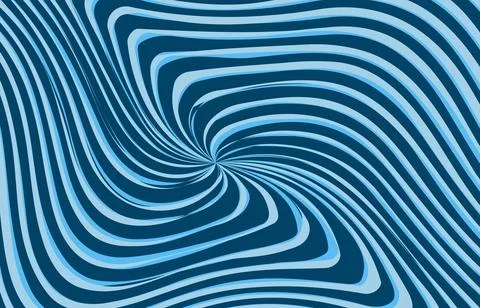 Abstract geometric shapes on blue background with modern minimal style. Cle.. Illustrazione stock