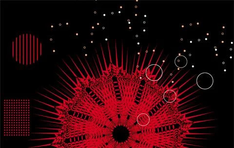 Abstract geometric shapes  colorful pattern background. Elegant color desig.. Stock Illustration