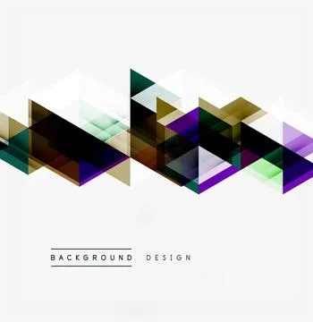 Abstract geometric shapes create dynamic pattern. Darker tones transition t.. 库存插图