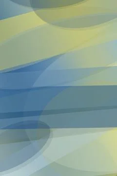 Abstract geometric shapes create soft wave curves in blue and green, offeri.. Stock Illustration