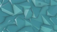 Abstract Geometric Shapes From Cubes In Rotation. Stock Footage