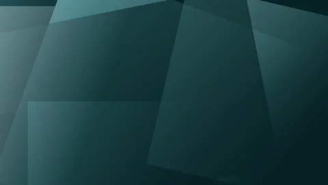 Abstract geometric shapes in dark teal and blue gradient, creating a modern.. Stock Footage 335440622
