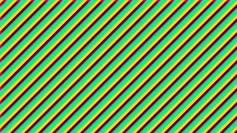 Abstract geometric shapes with diagonal lines and vibrant colors moving acr.. Stock Footage 340904606