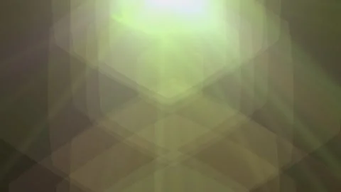 Abstract geometric shapes emit soft light rays Stock Footage 345448413