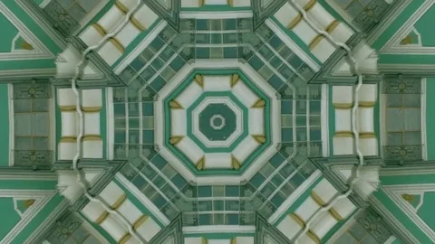 Abstract geometric shapes Stock Footage 69229793